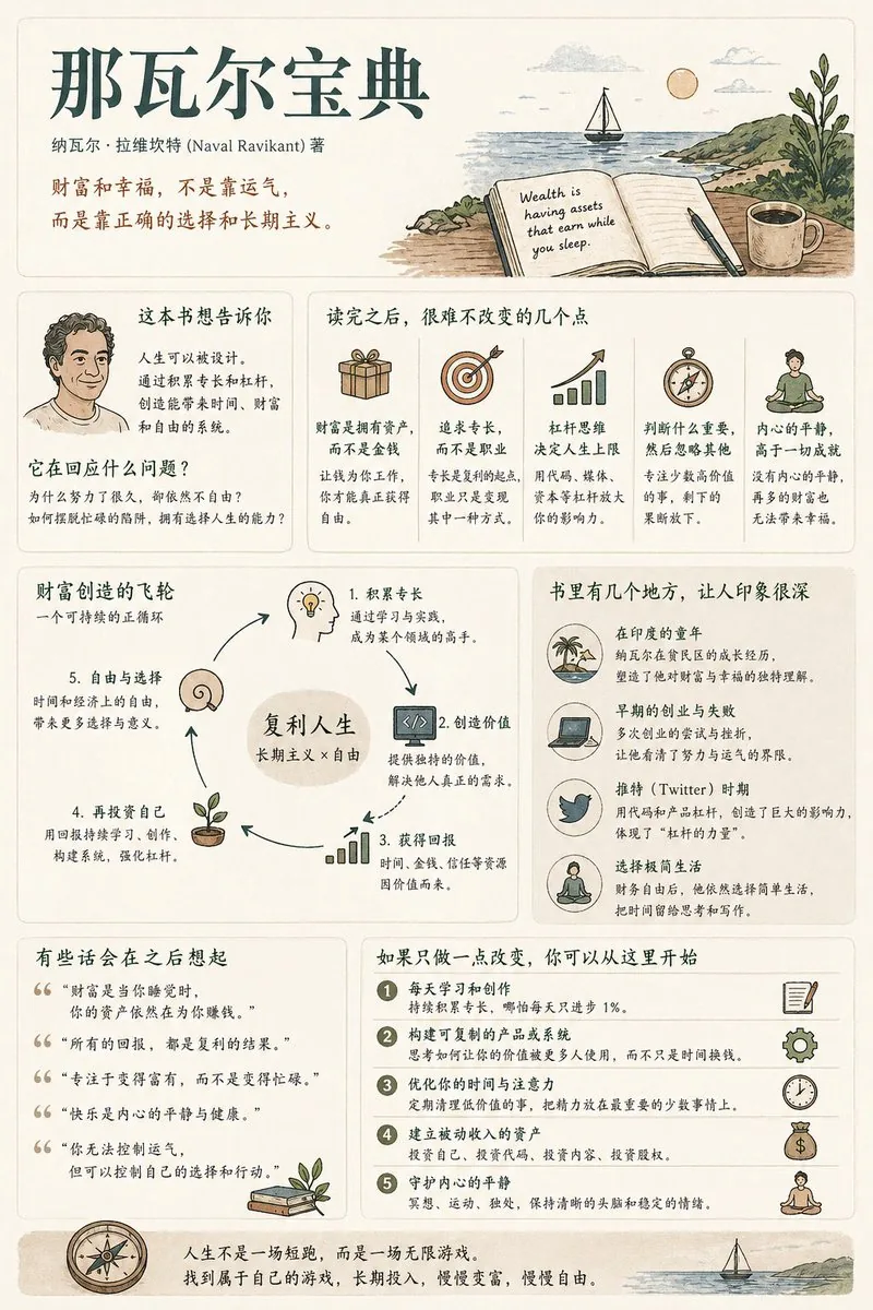 Book Summary Infographic Poster