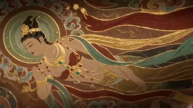 Dunhuang Flying Apsara Video Generation Prompt