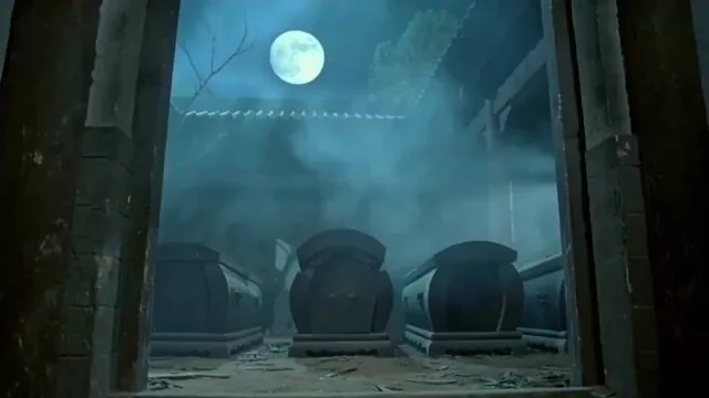 Seedance 2.0 Video Prompt: 80s Hong Kong Zombie Movie