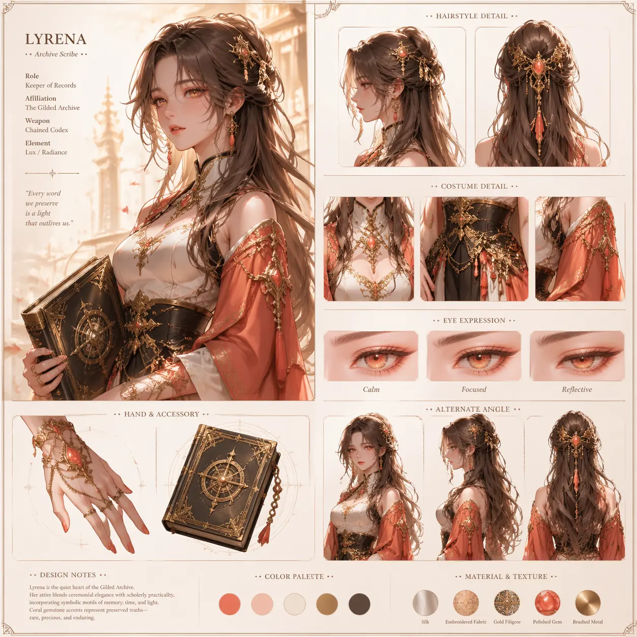 高忠実度の精修に向いた GPT Image 2 のキャラクター設定ボード